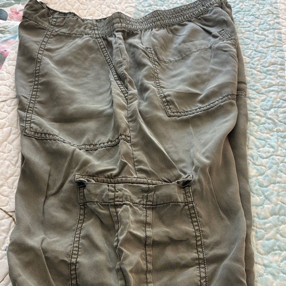Sanctuary Women's Wide Leg Cargo Pants in Khaki Green Size XL Women’s - Picture 8 of 9